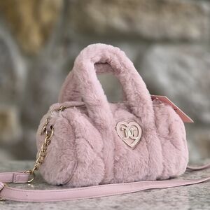 Juicy Couture Lets Get Cozy Pink Bag